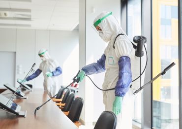 Desinfecção de ambientes